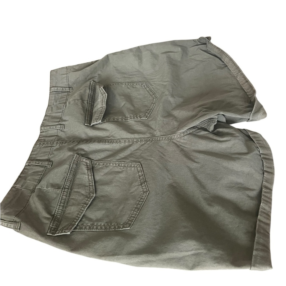 Women's Olive Green Shorts - Picture 4 of 4